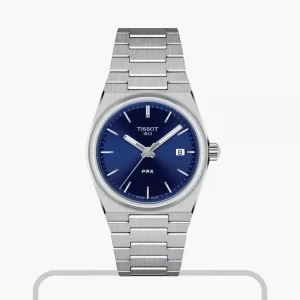 Tissot PRX Swiss Quartz 35mm Blue Dial Unisex Watch